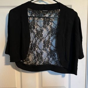 Torrid Lace Back Shrug